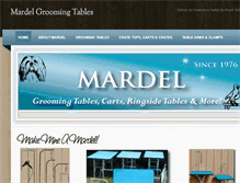 Tablet Screenshot of mardeltables.com